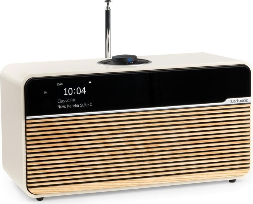 R2 Mk4 - Kremhvit Dab+, Wi-Fi, Internettradio Og Bluetooth