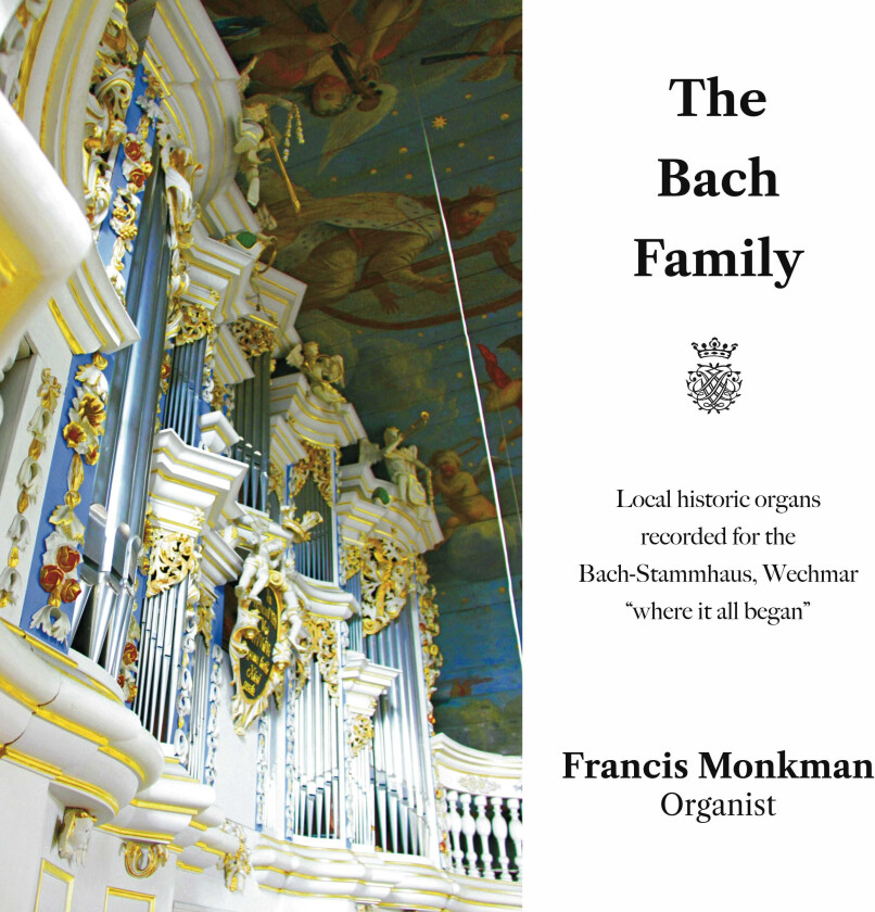 Francis Monkman The Bach Family CD