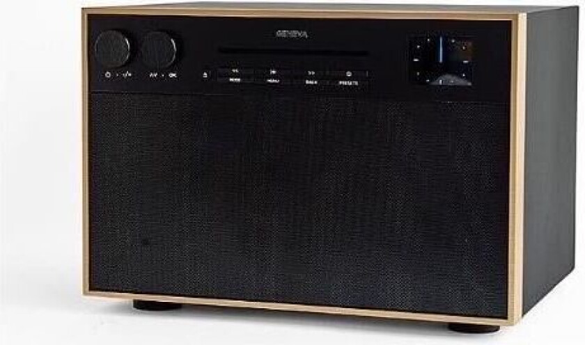 Decon M - Sort Dab+ Radio Med Bluetooth Og Cd-Spiller