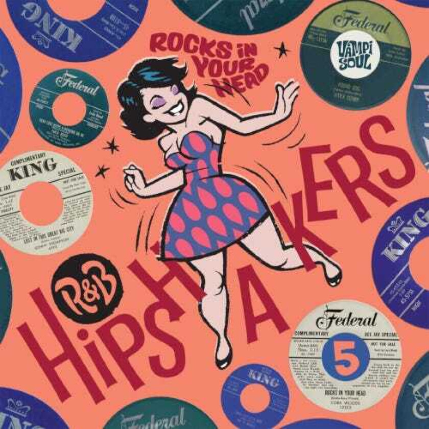 Diverse Artister  R&B Hipshakers Vol.5  Rocks In Your Head  LP/Vinyl