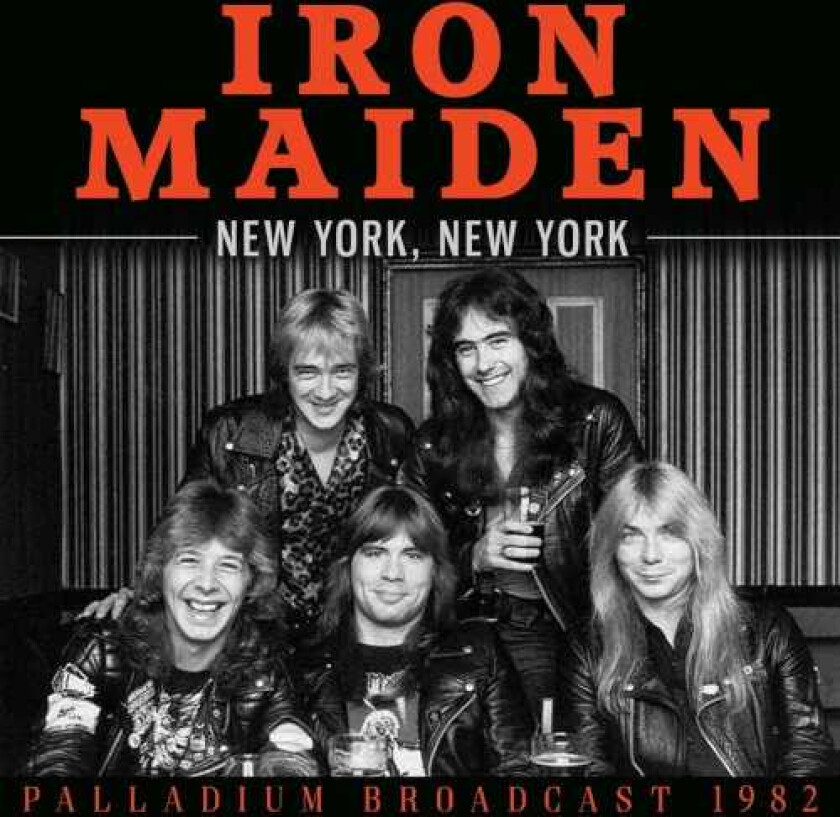 Iron Maiden New York, New York Palladium Broadcast 1982 CD