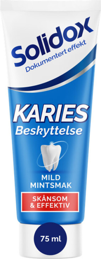 Solidox Tannkrem Kariesbeskyttelse 75ml