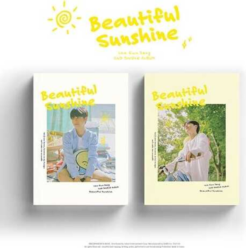 Lee Eun Sang Beautiful Sunshine (Incl. 80pg Photobook, Photocard, Polaroid Photocard, Scene Postca CD
