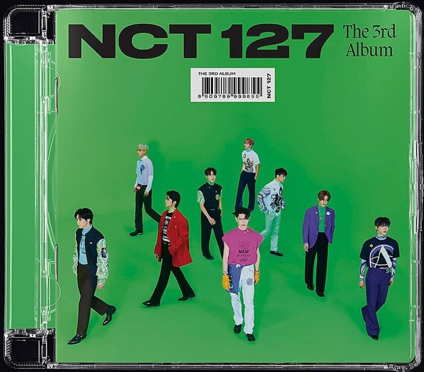 NCT 127 The 3rd Album Sticker (Jewel Case Version) CD