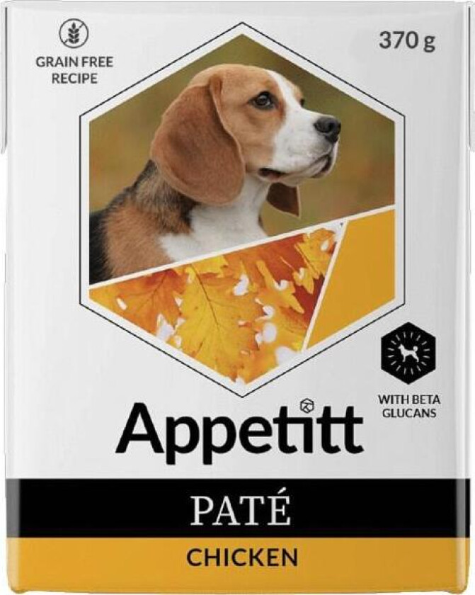 Paté Kylling Våtfôr til hund 370 g