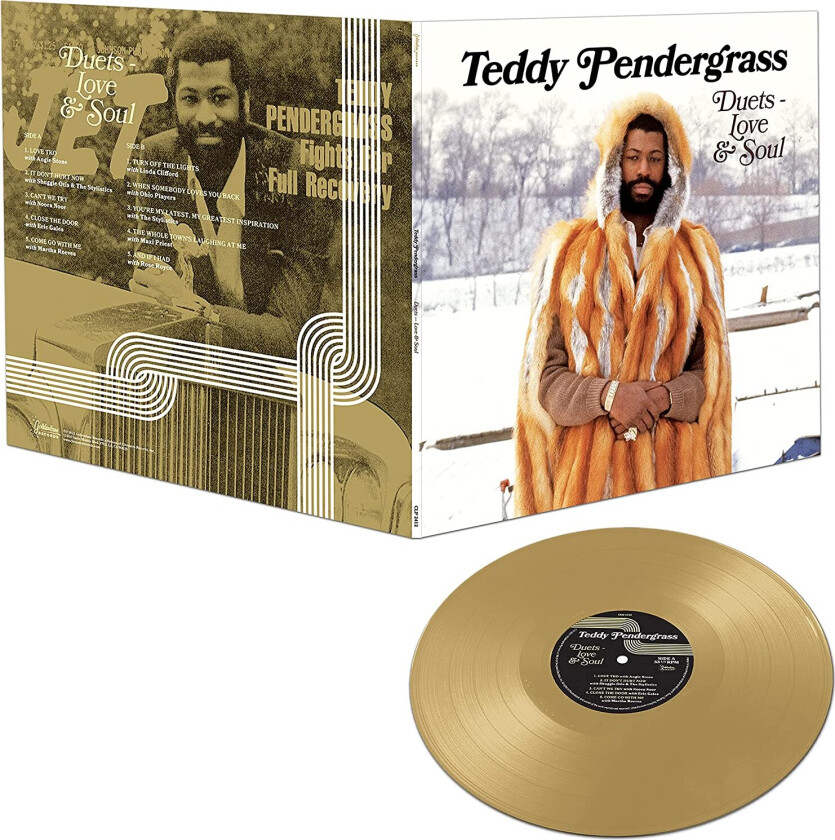 Teddy Pendergrass Duets Love & Soul LP/Vinyl