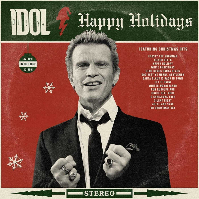 Billy Idol Happy Holidays LP/Vinyl