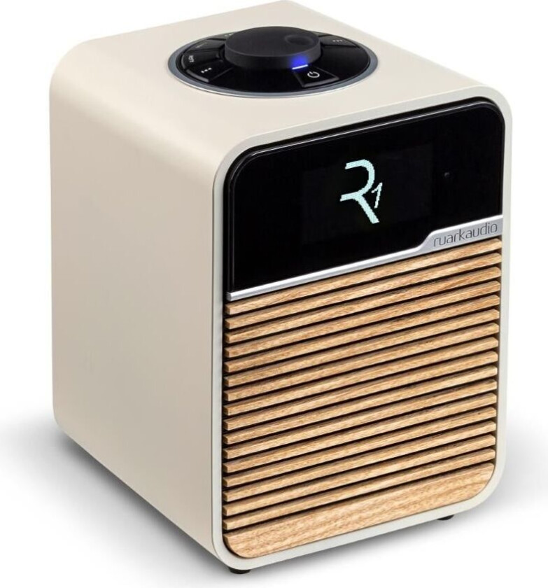 R1 Mk4 - Kremhvit Dab Radio Med Bluetooth