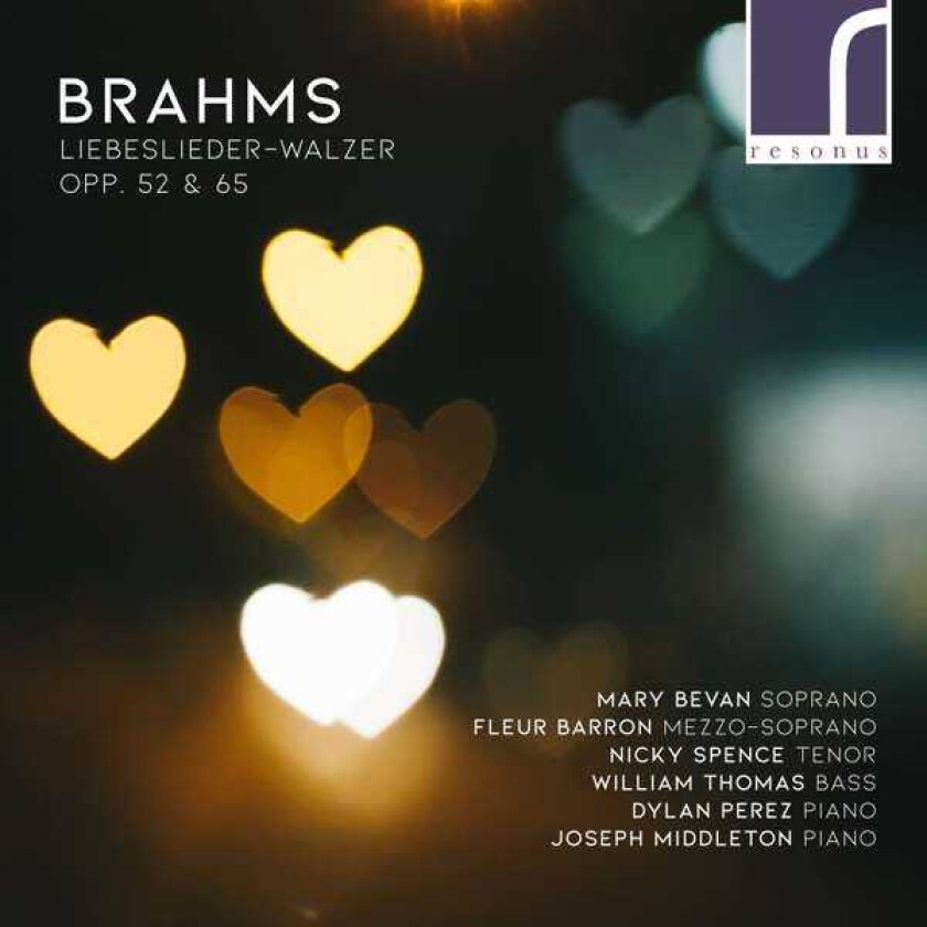 Mary Bevan, Fleur Barron, Nicky Spence, William Thomas, Dylan Perez Brahms: LiebesliederWalzer, Opp. 52 & 65 CD