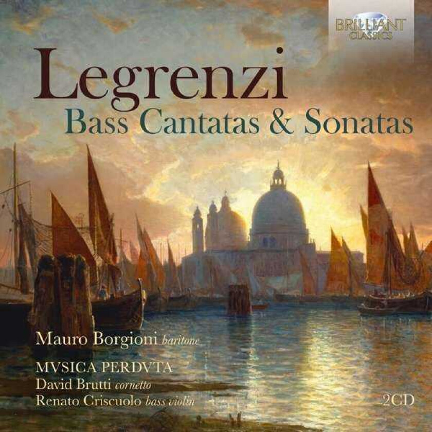 Mauro Borgioni, Mvsica Perdvta, David Brutti, Renato Criscuolo, Giovanni Legrenzi Legrenzi: Bass Cantatas & Sonatas CD