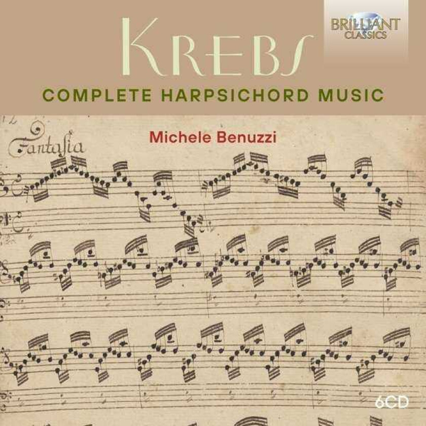 Michele Benuzzi Krebs: Complete Harpsichord Music CD