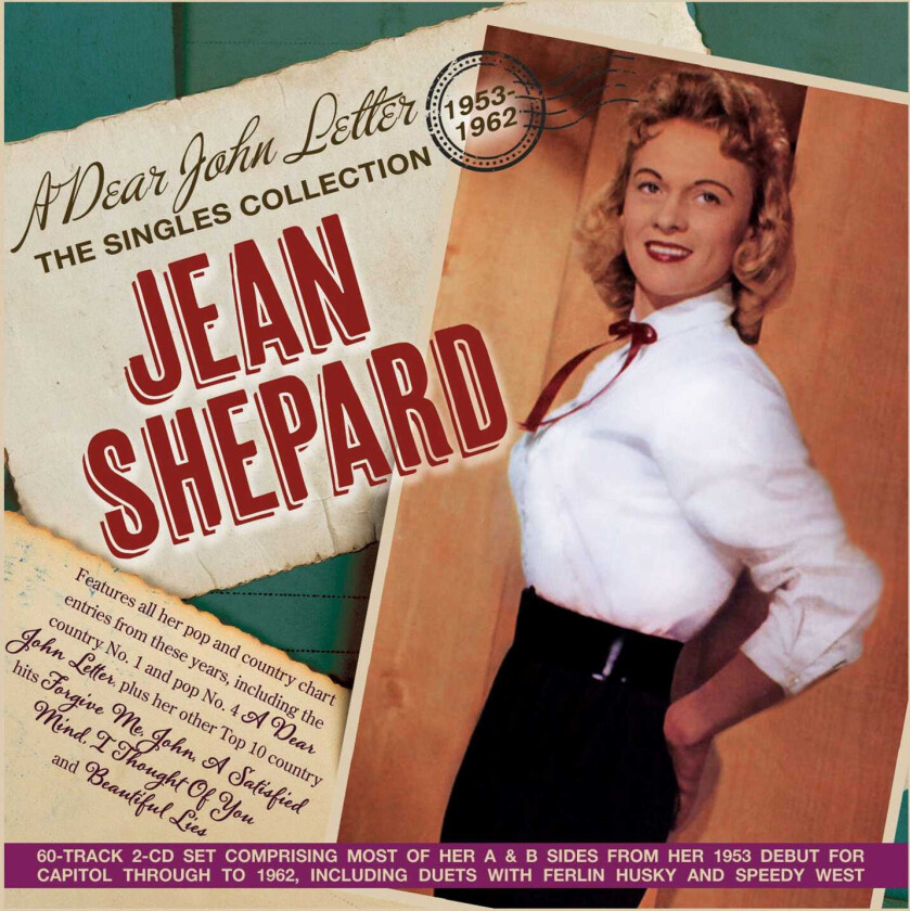 Jean Shepard A Dear John Letter The Singles Collection 195362 CD