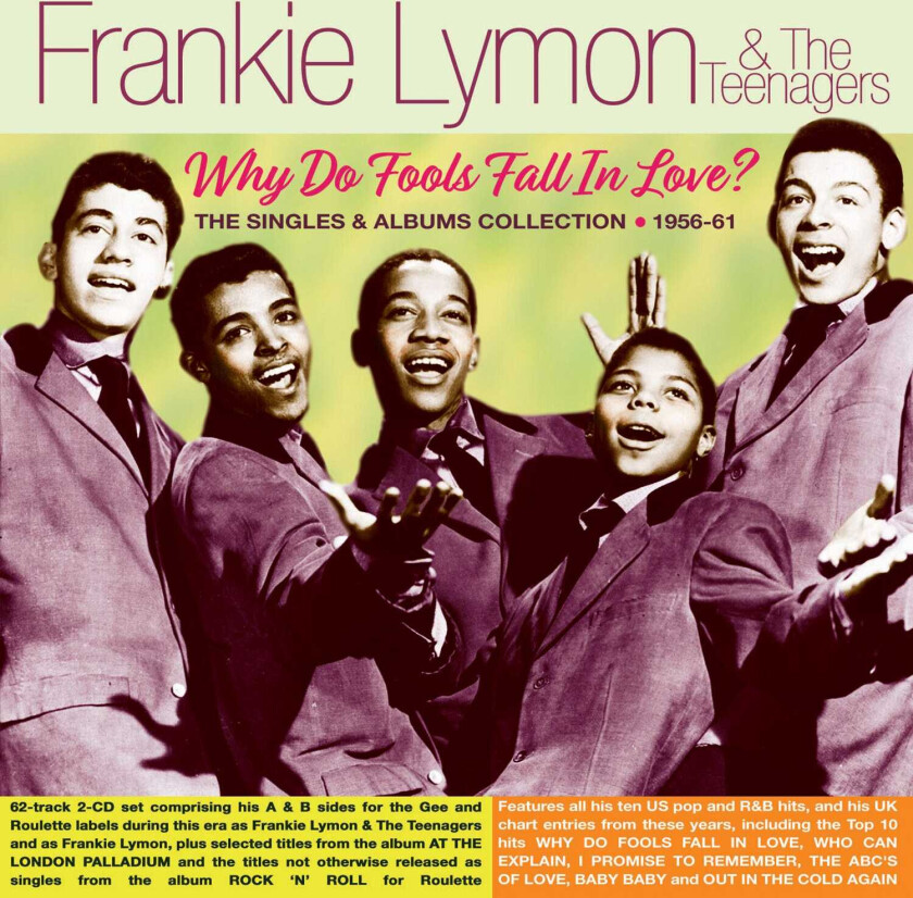 Frankie Lymon & The Teenagers  Why Do Fools Fall In Love? The Singles & Albums Collection 195661  CD