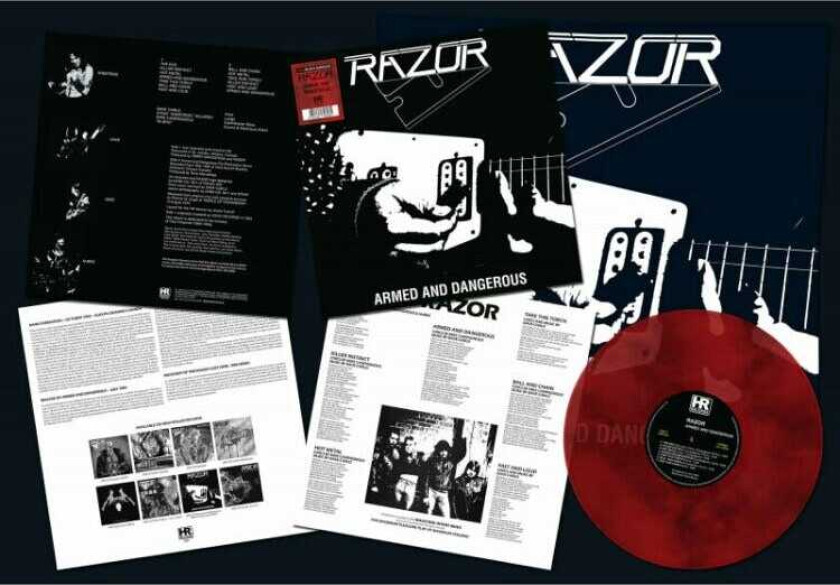 Razor Armed And Dangerous LP/Vinyl