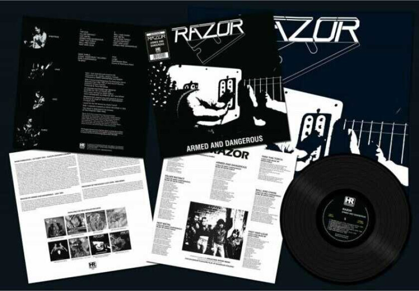 Razor Armed And Dangerous LP/Vinyl