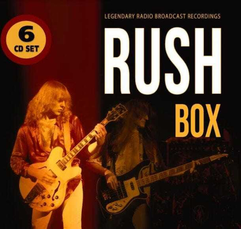 Rush Legendary Radio Broadcast Recordings Box CD