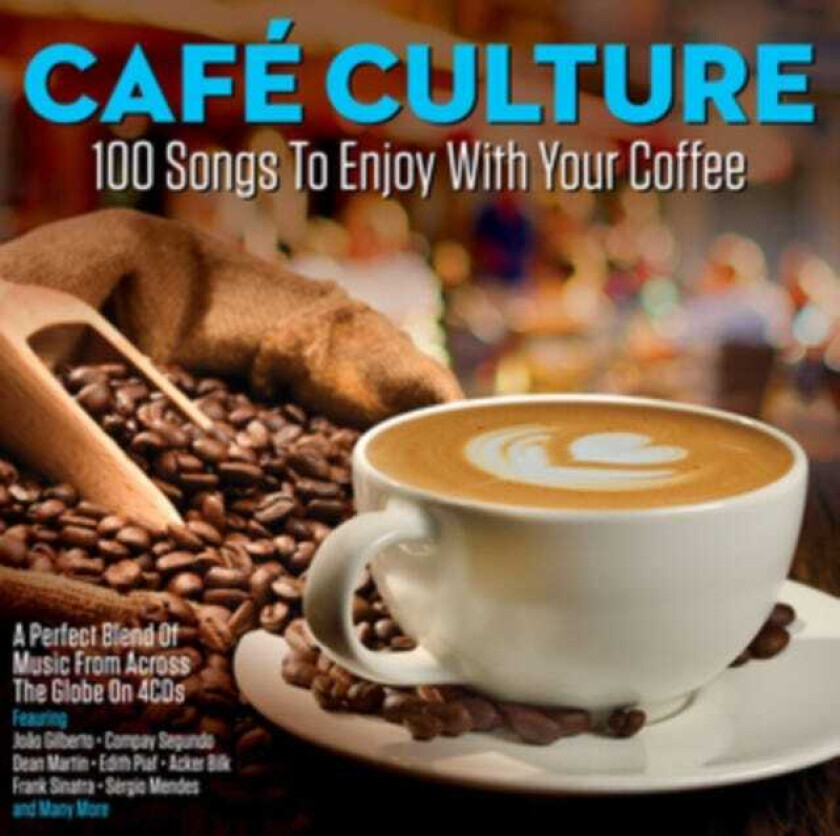 Diverse Artister Café Culture 100 Songs To Enjoy With Your Coffee CD