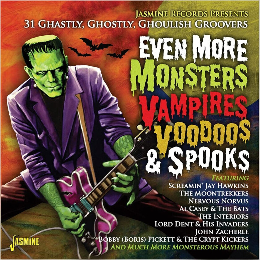 Diverse Artister Even More Monsters, Vampires, Voodoos & Spooks CD