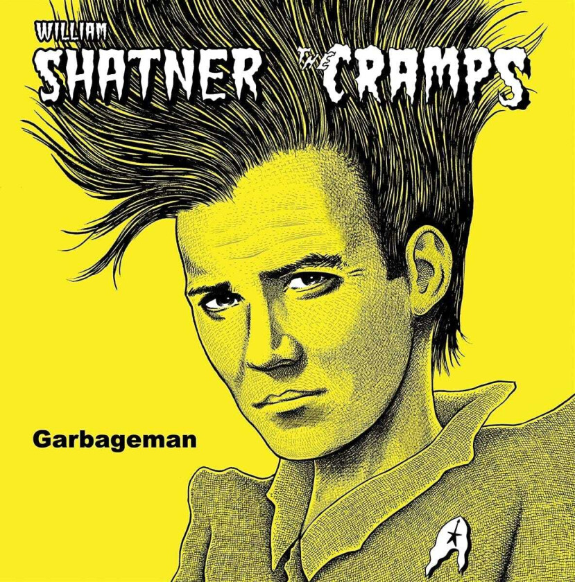 William Shatner, The Cramps Garbageman LP/Vinyl