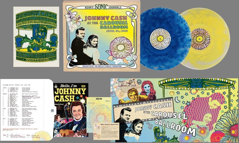 Johnny Cash Bear's Sonic Journals LP/Vinyl