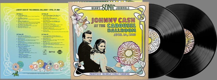 Johnny Cash Bear's Sonic Journals: Johnny Cash, At The Carousel Ballroom, April 24, 1968 LP/Vinyl