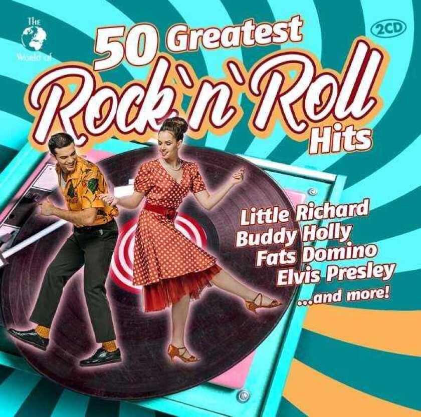 Diverse Artister 50 Greatest Rock'n'roll Hits CD