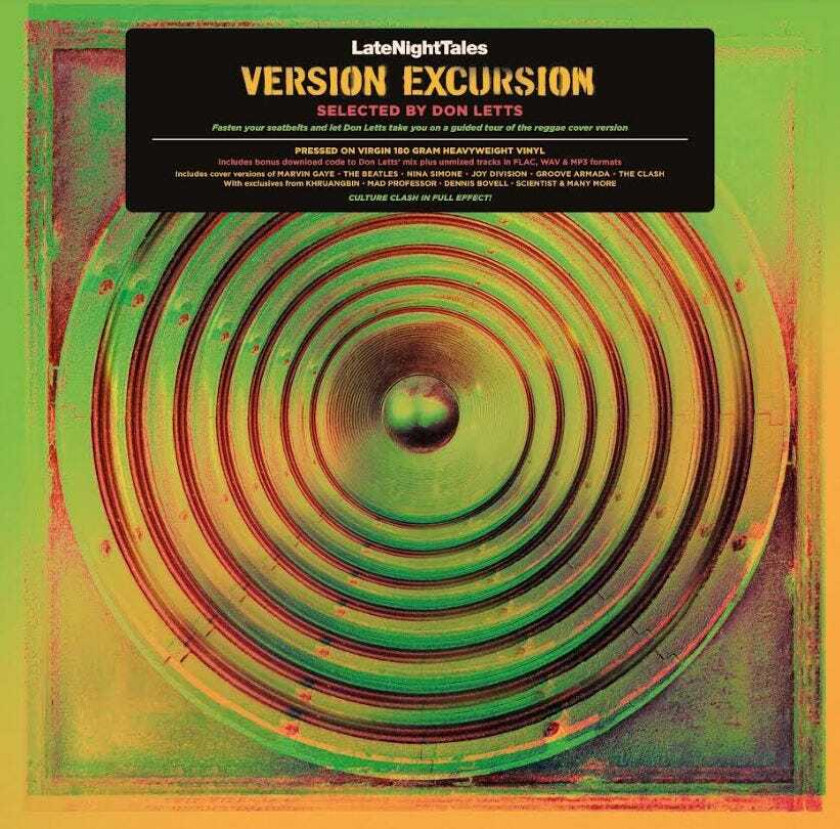 Diverse Artister, Don Letts Late Night Tales Present Version Excursion Selected By Don Letts LP/Vinyl