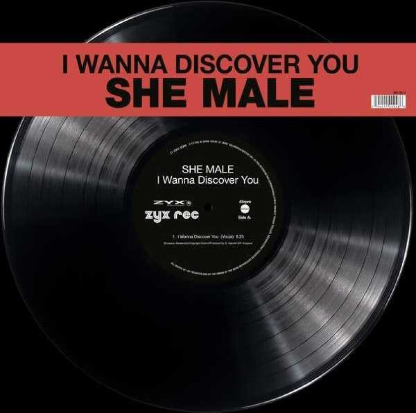 She Male I Wanna Discover You LP/Vinyl