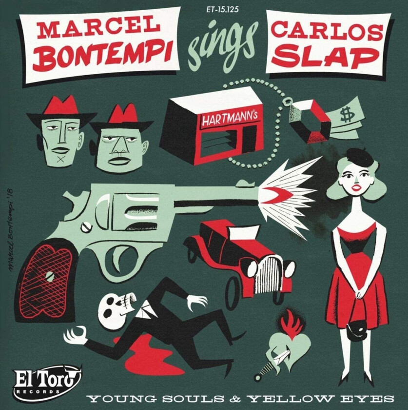 Marcel Bontempi, Carlos Slap Young Souls & Yellow Eyes LP/Vinyl