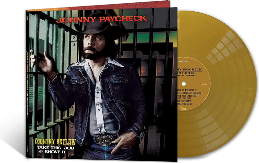 Johnny Paycheck Counry Outlaw Take This Job & Shove It LP/Vinyl