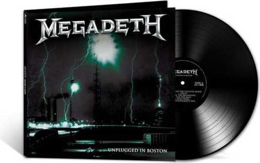 Megadeth Unplugged In Boston LP/Vinyl
