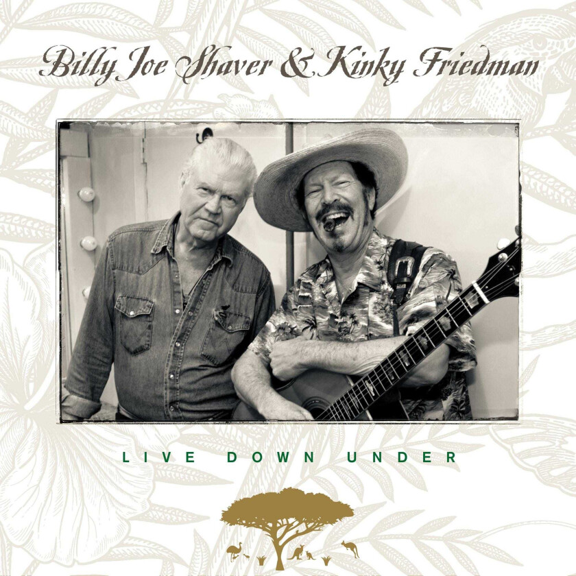 Billy Joe Shaver, Kinky Friedman Live Down Under CD