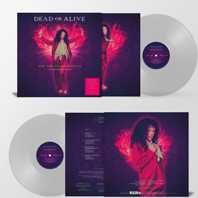 Dead Or Alive Fan The Flame (Part 2) The Resurrection LP/Vinyl