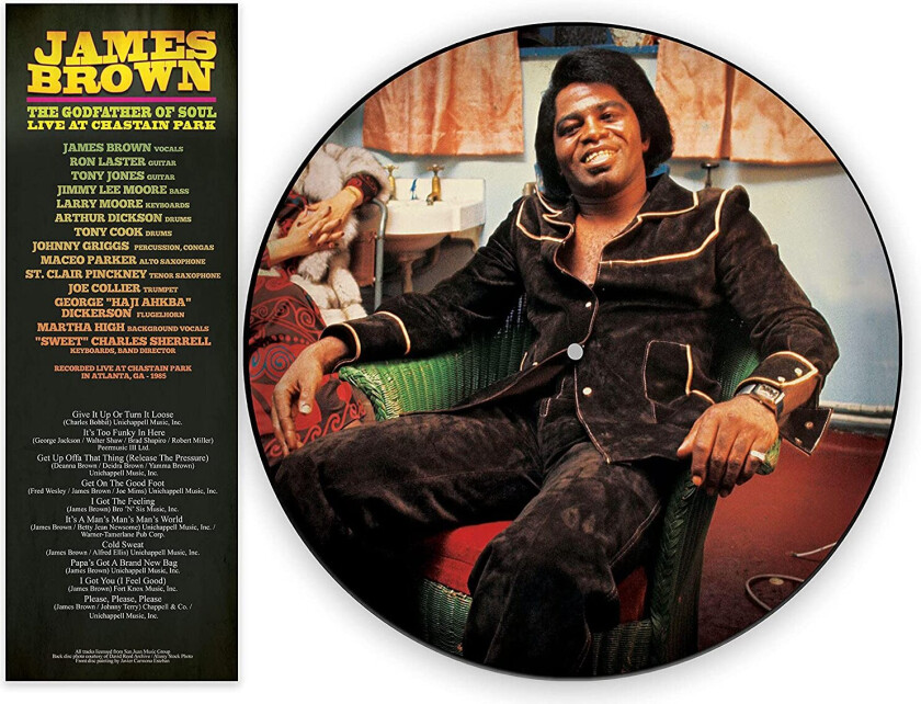 James Brown The Godfather Of Soul Live At Chastain Park LP/Vinyl