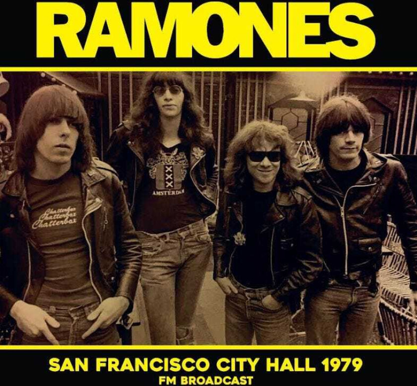 Ramones San Francisco City Hall 1979 FM Broadcast LP/Vinyl