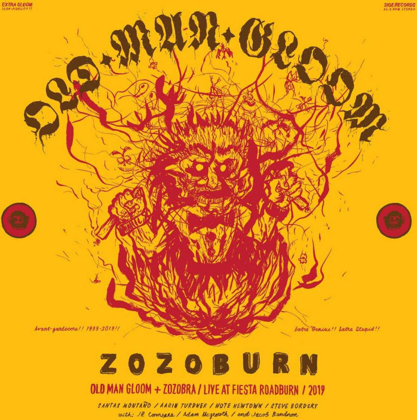 Old Man Gloom ZOZOBURN: Old Man Gloom + Zozobra LIVE At Fiesta Roadburn LP/Vinyl