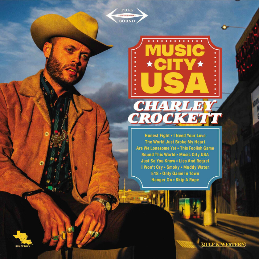 Charley Crockett Music City Usa LP/Vinyl
