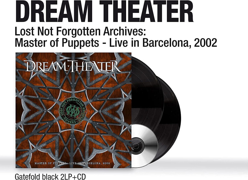 Dream Theater Lost Not Forgotten Archives: Master of Puppets Live in Barcelona, 2002 LP/Vinyl