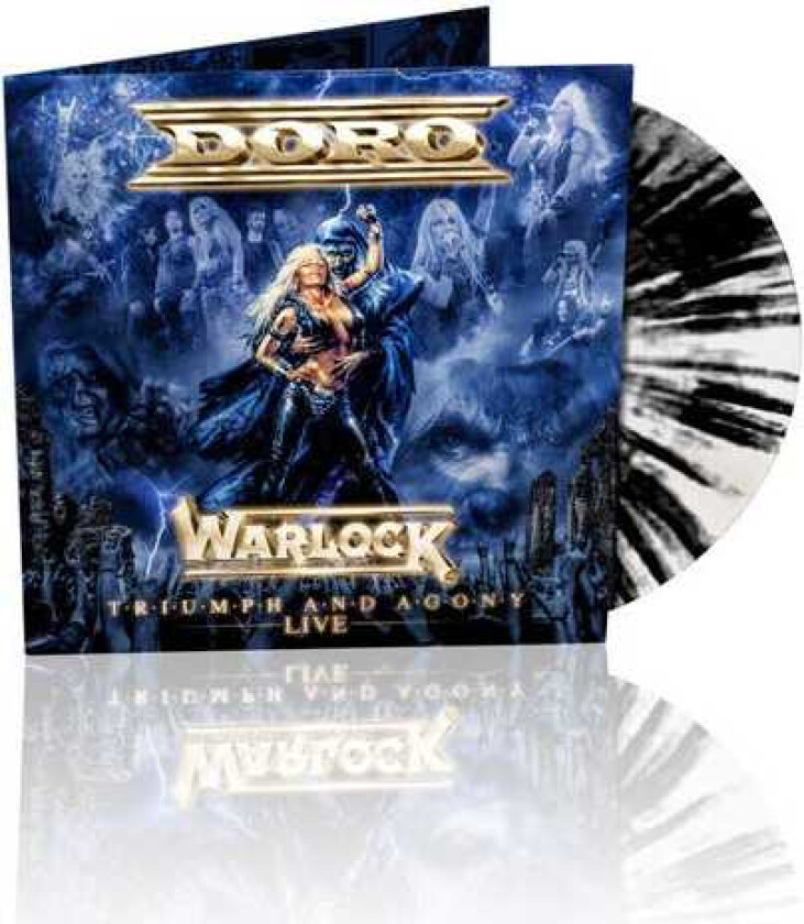 Doro Warlock Triumph & Agony Live LP/Vinyl