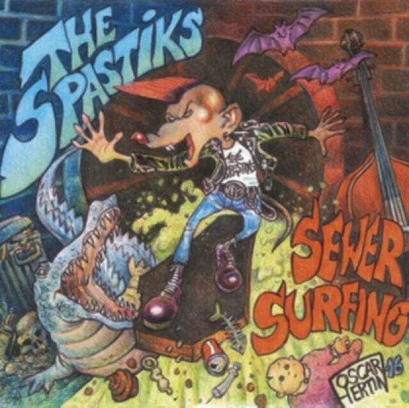 The Spastiks Sewer Surfing CD
