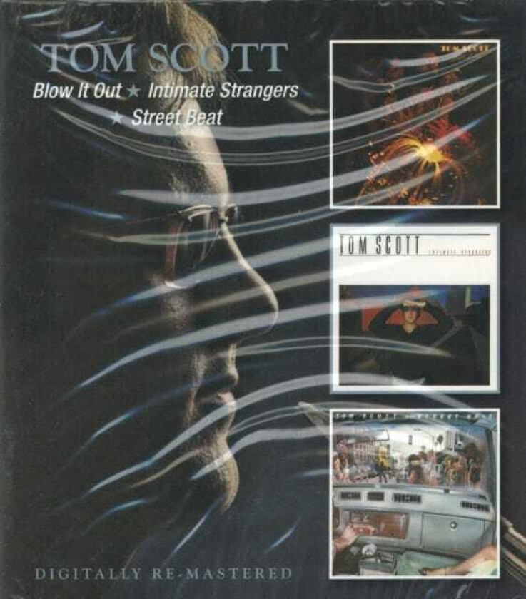 Tom Scott  Blow It Out/Intimate Strangers/Street Beat  CD