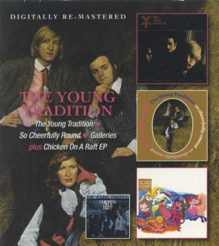 The Young Tradition The Young Tradition/So Cheerfully Round/Galleries CD