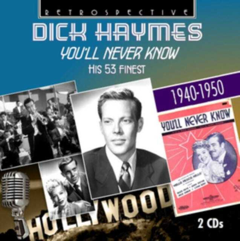 Dick Haymes You'll Never Know: His 53 Finest 1940 1950 CD