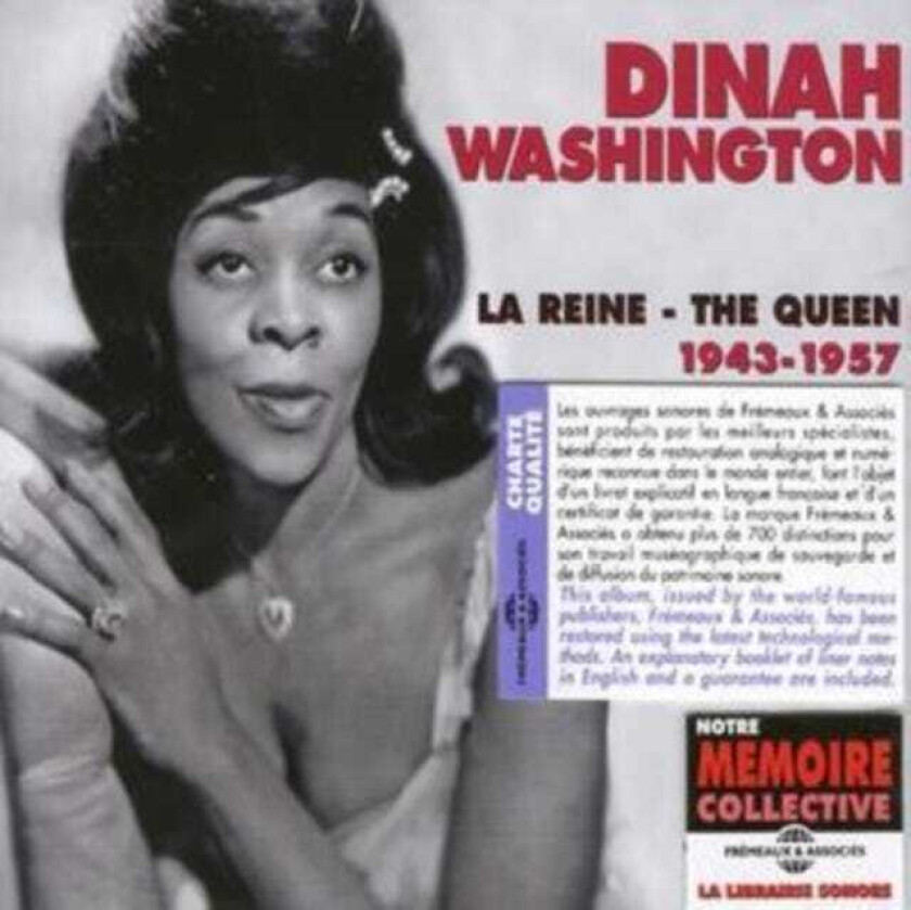 Dinah Washington Le Reine 1943 1957 CD