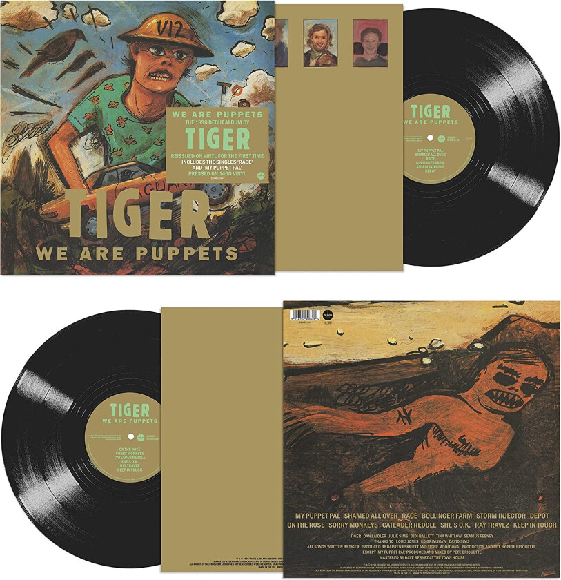 Tiger We Are Puppets LP/Vinyl