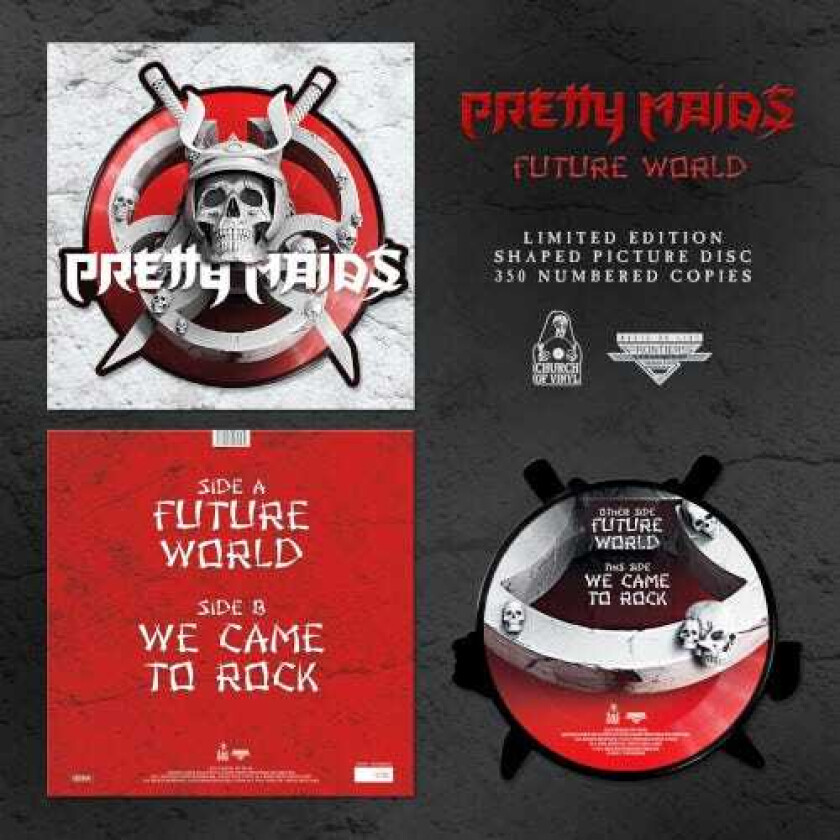 Pretty Maids Future World Live LP/Vinyl