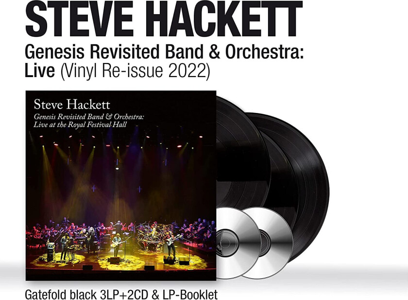 Steve Hackett Genesis Revisited Band & Orchestra Live At The Royal Festival Hall LP/Vinyl