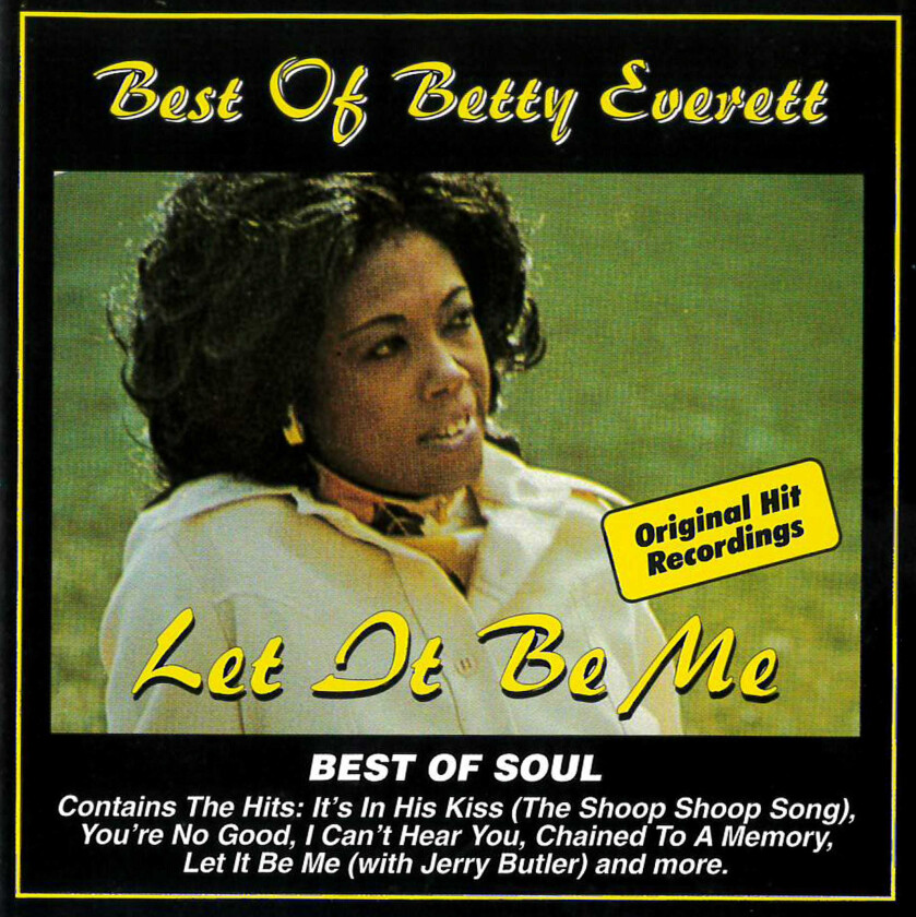 Betty Everett Best Of Betty Everett: Let It Be Me CD