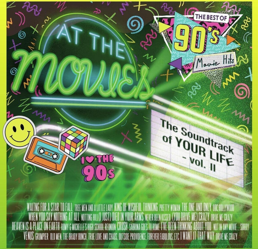 At The Movies The Soundtrack Of Your Life Vol. 2 The Best Of 90's Movie Hits LP/Vinyl
