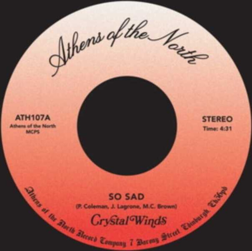 Crystal Winds So Sad LP/Vinyl